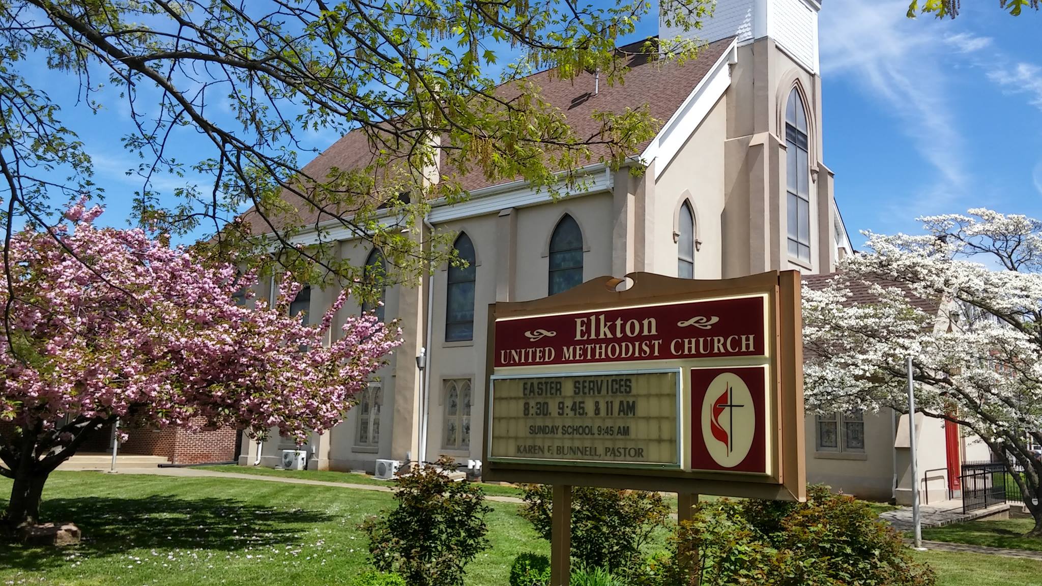 Elkton United Methodist Church Cecil County Maryland Churches