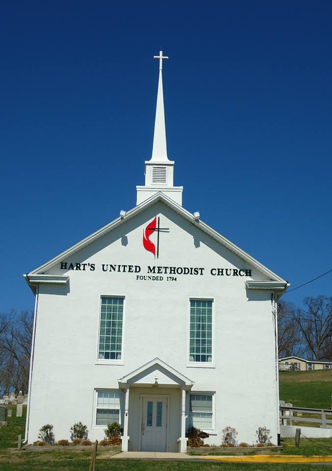Hart's United Methodist Church Cecil County Maryland Churches